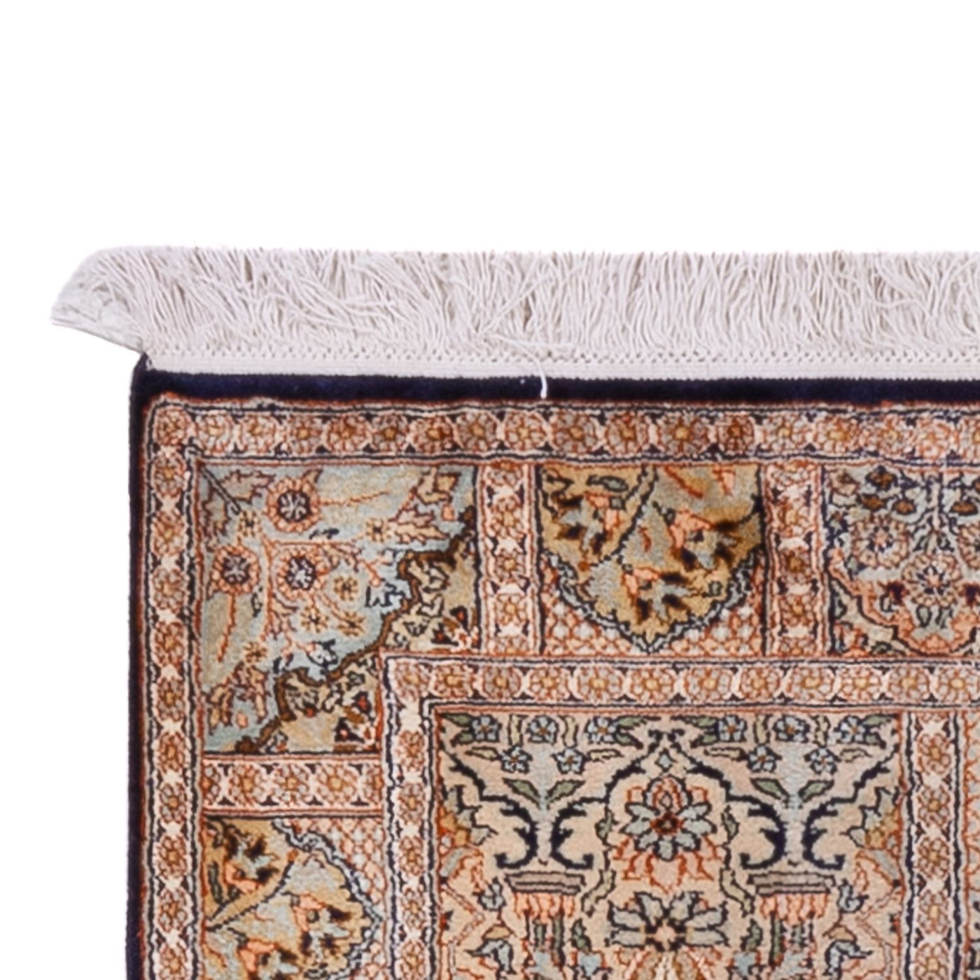 Seda da Caxemira Tapete 237x79cm - Tapete Oriental