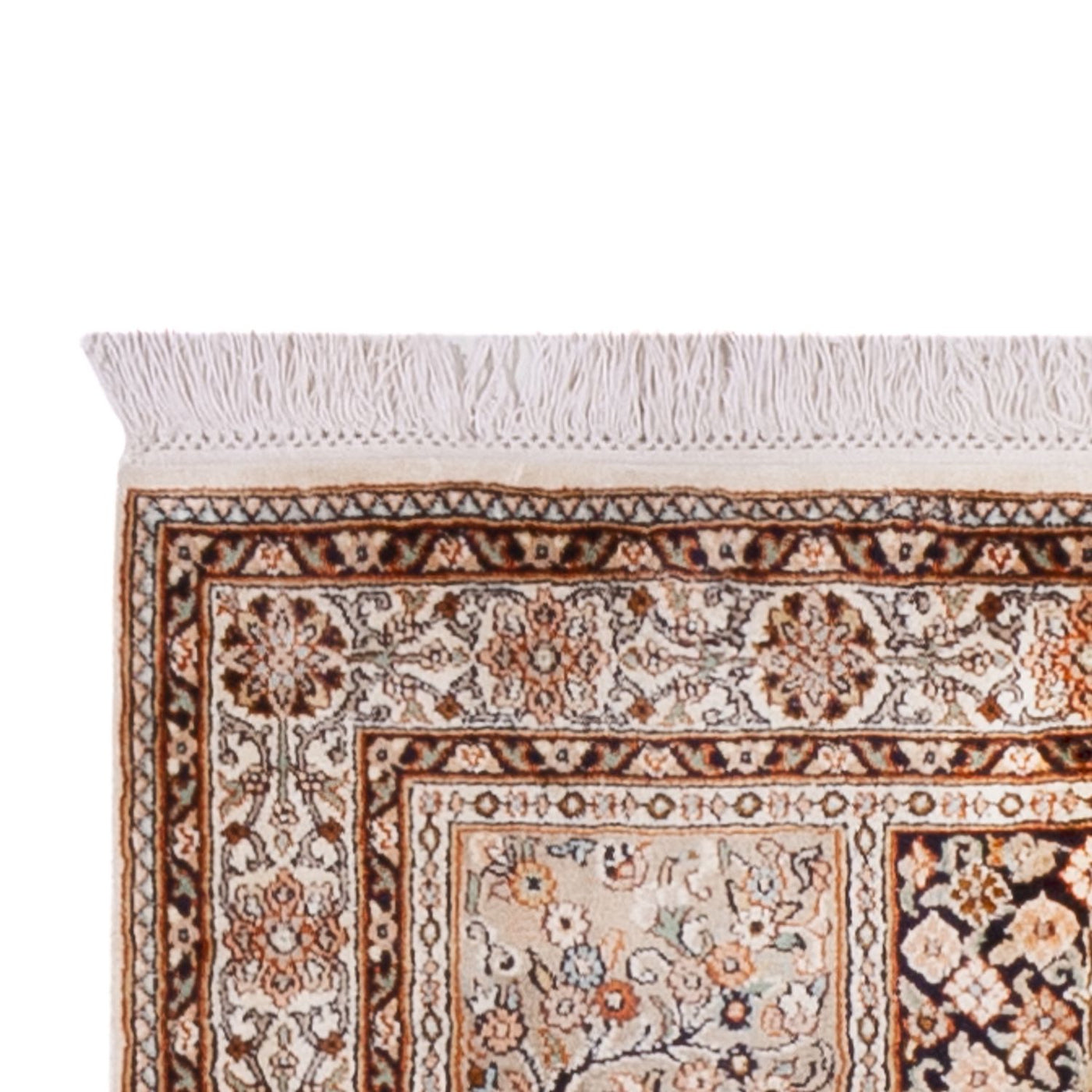 Seda da Caxemira Tapete 305x81cm - Tapete Oriental