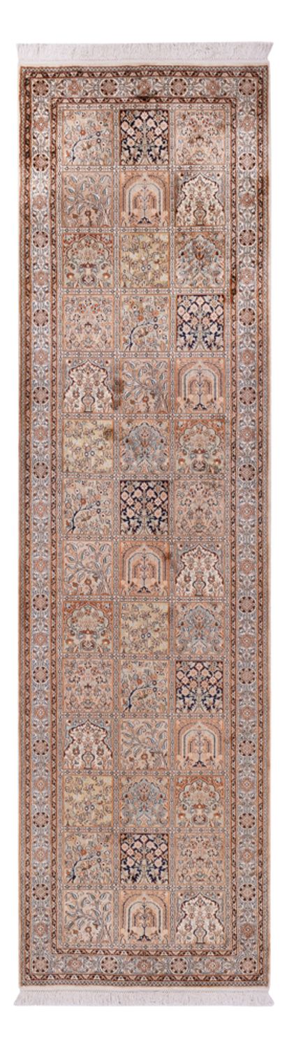 Seda da Caxemira Tapete 307x81cm - Tapete Oriental