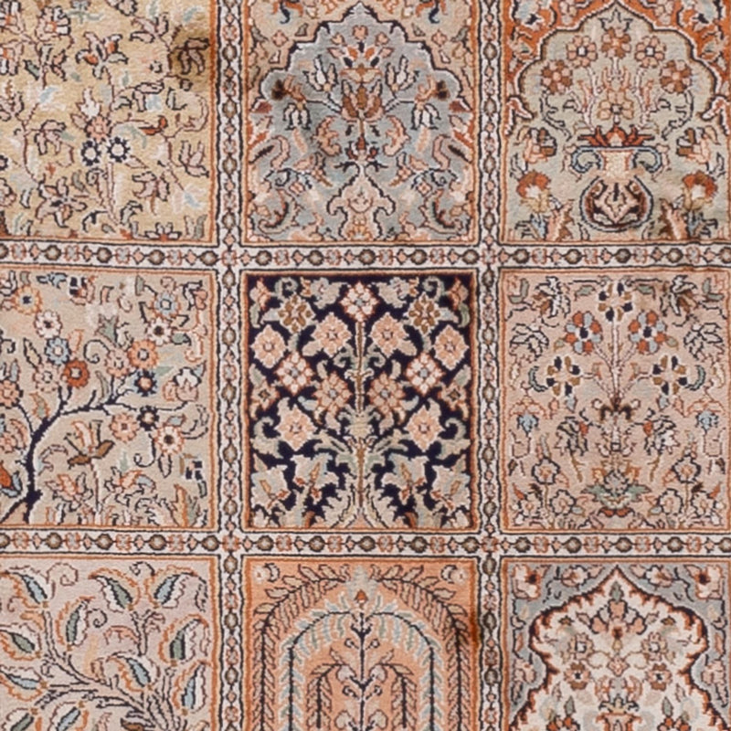 Seda da Caxemira Tapete 307x81cm - Tapete Oriental