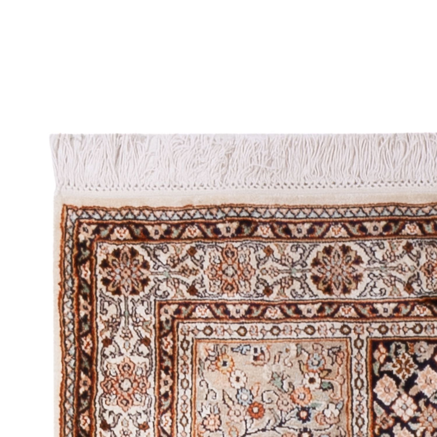 Seda da Caxemira Tapete 307x81cm - Tapete Oriental