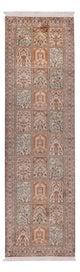 Seda da Caxemira Tapete 287x80cm - Tapete Oriental