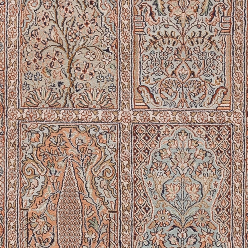 Seda da Caxemira Tapete 296x77cm - Tapete Oriental