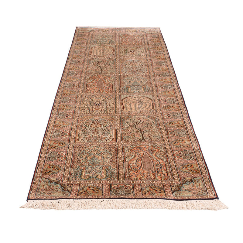 Seda da Caxemira Tapete 296x77cm - Tapete Oriental