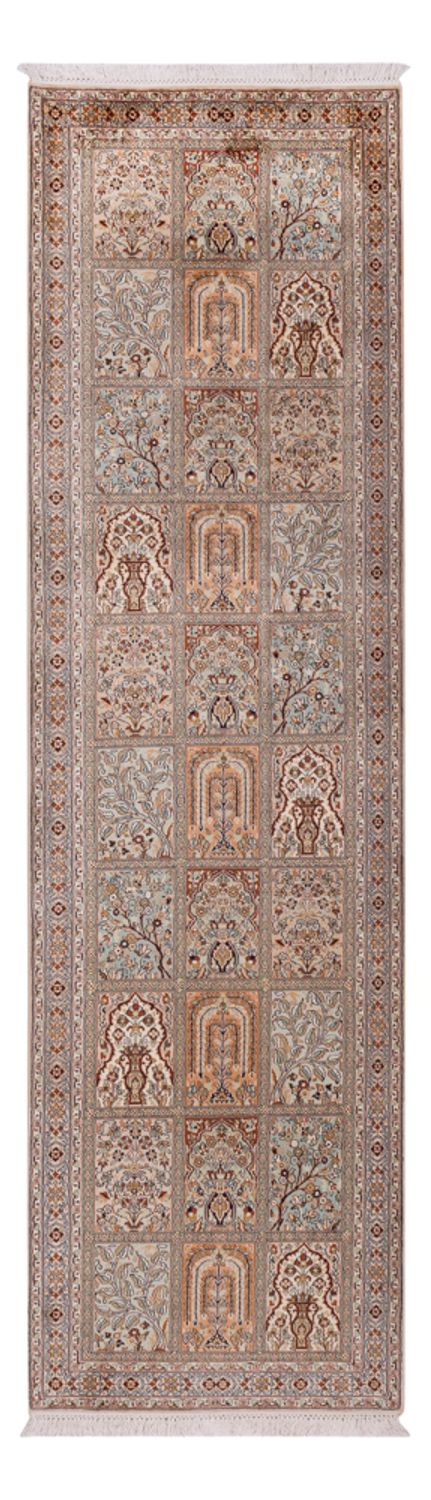 Seda da Caxemira Tapete 303x81cm - Tapete Oriental