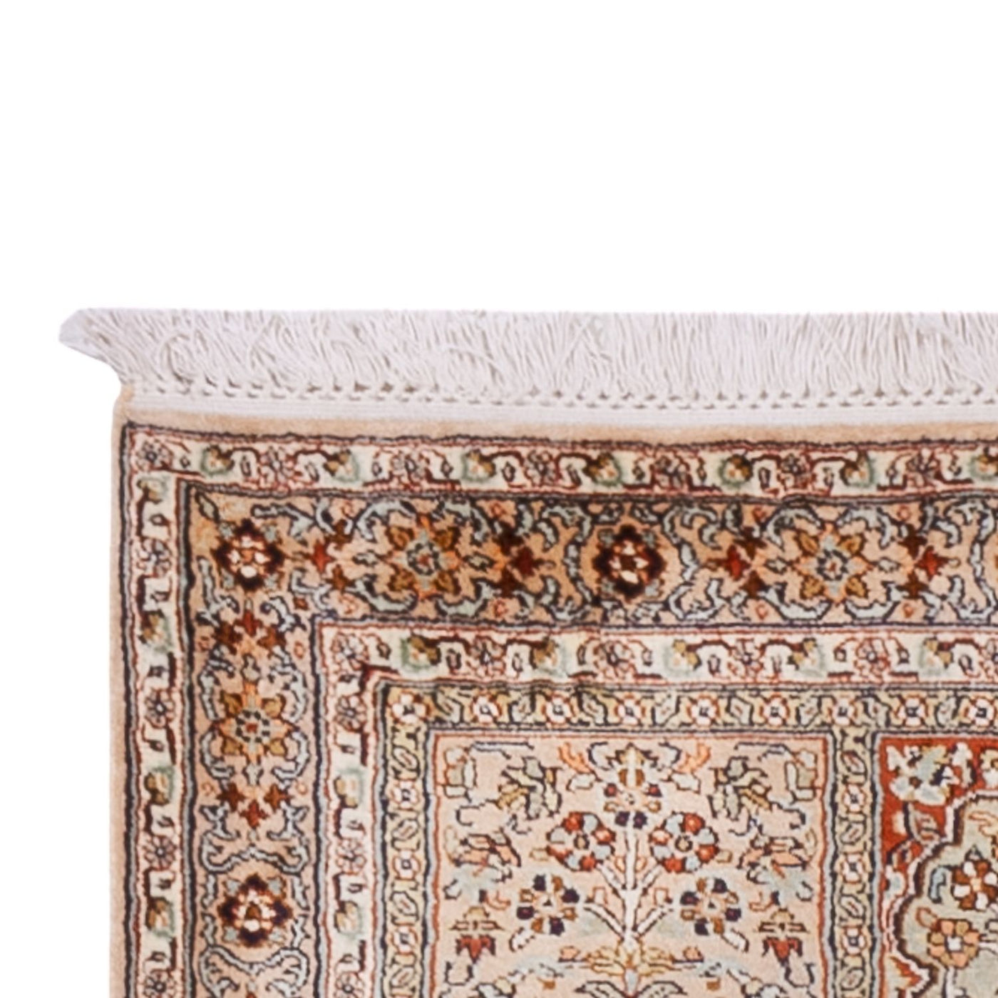 Seda da Caxemira Tapete 303x81cm - Tapete Oriental