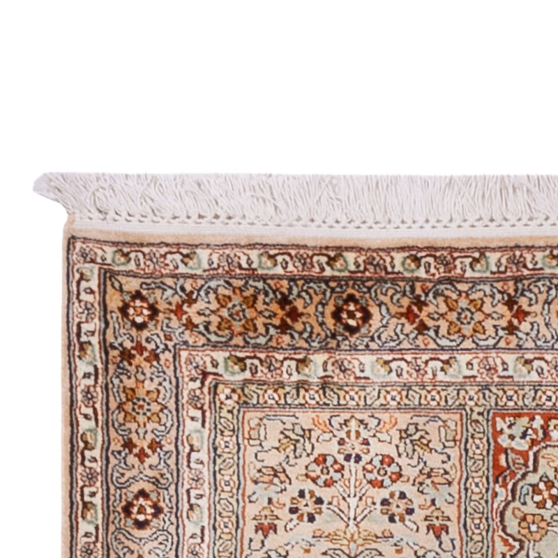 Seda da Caxemira Tapete 303x81cm - Tapete Oriental