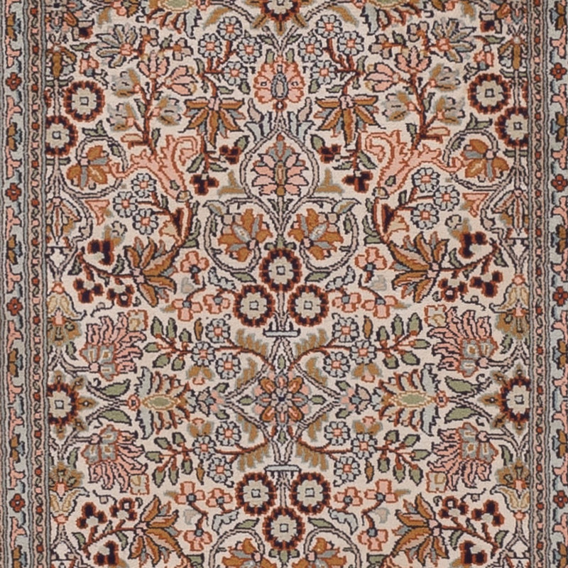Seda da Caxemira Tapete 338x79cm - Tapete Oriental