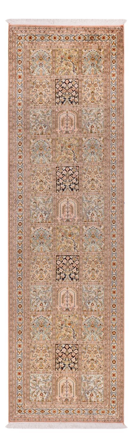 Seda da Caxemira Tapete 282x79cm - Tapete Oriental