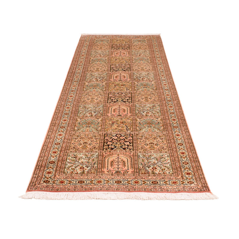 Seda da Caxemira Tapete 282x79cm - Tapete Oriental