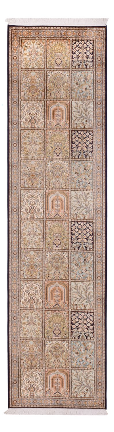 Seda da Caxemira Tapete 304x77cm - Tapete Oriental