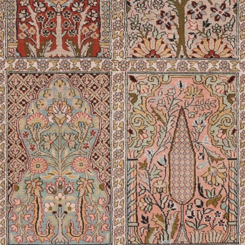 Seda da Caxemira Tapete 287x79cm - Tapete Oriental