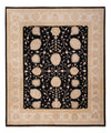 Tapete Ziegler 252x300cm - Tapete Oriental - Rectangular / Preto / 252 x 300 cm Rectangular