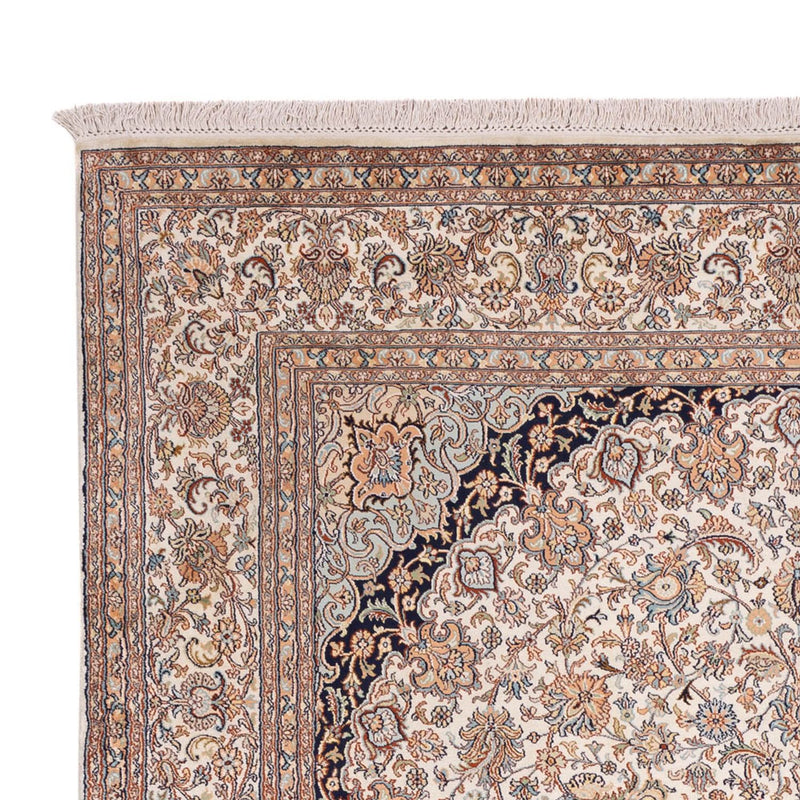 Seda da Caxemira Tapete 309x213cm - Tapete Oriental