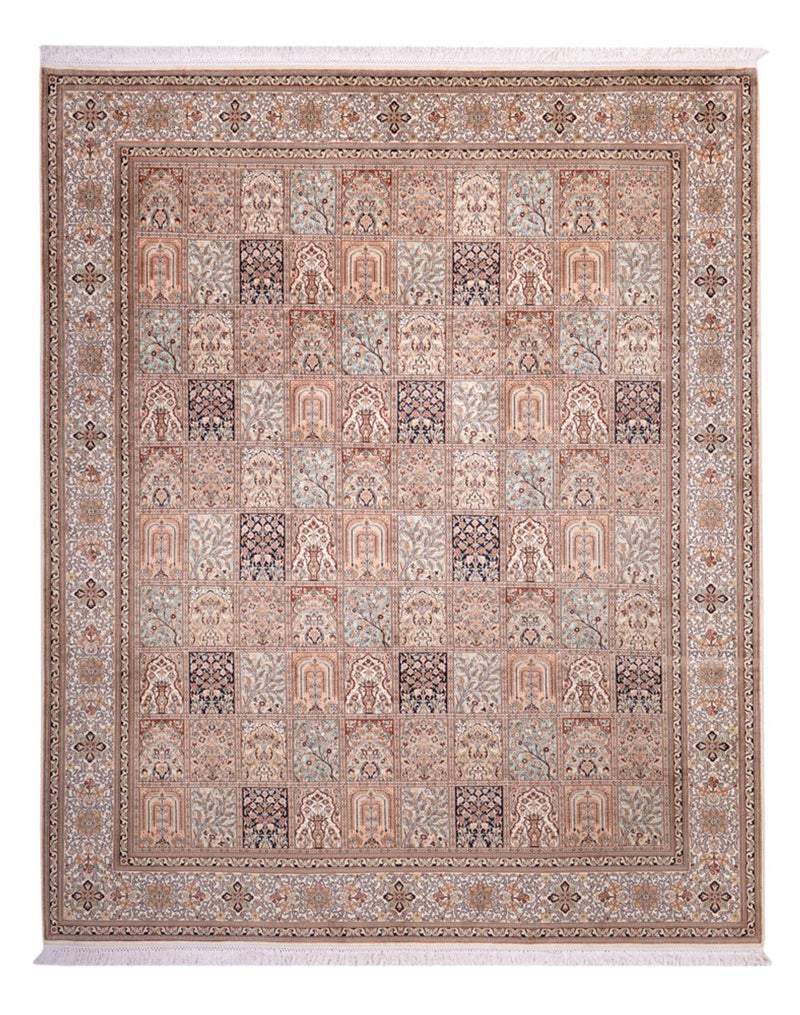 Seda da Caxemira Tapete 304x246cm - Tapete Oriental