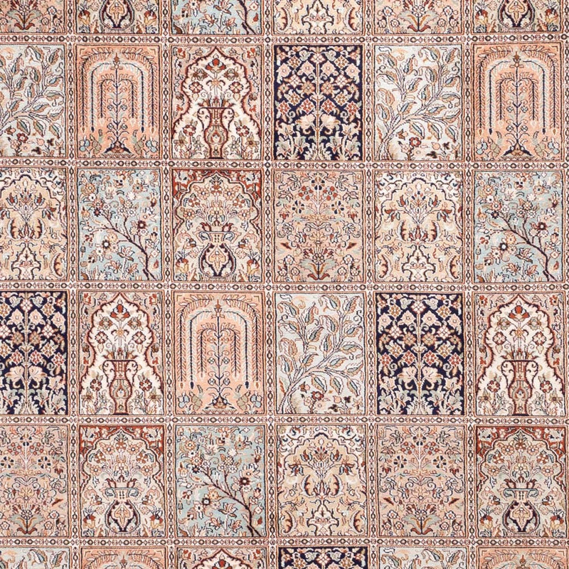Seda da Caxemira Tapete 304x246cm - Tapete Oriental