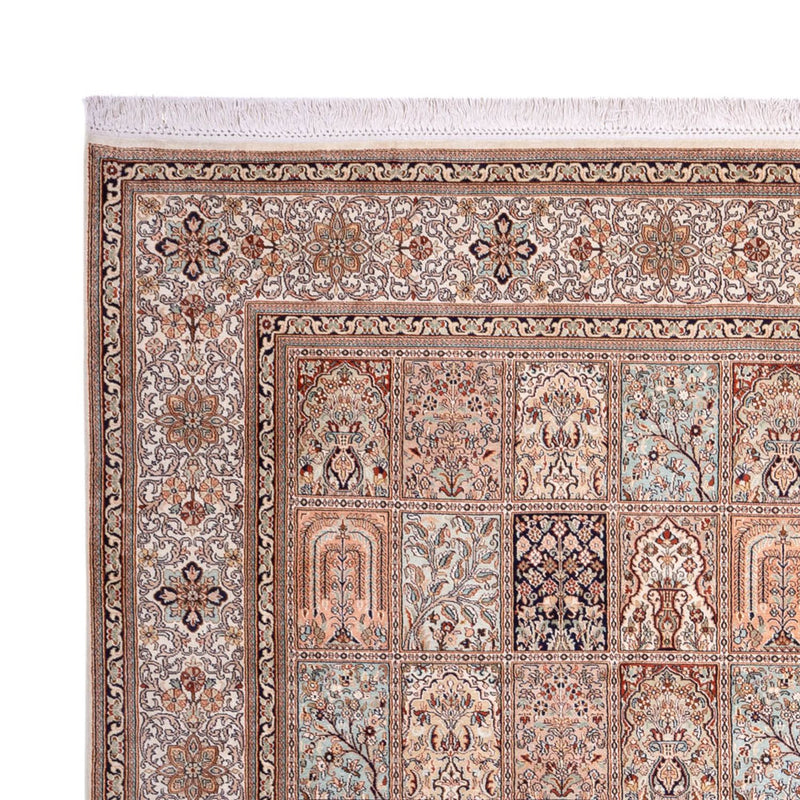 Seda da Caxemira Tapete 304x246cm - Tapete Oriental