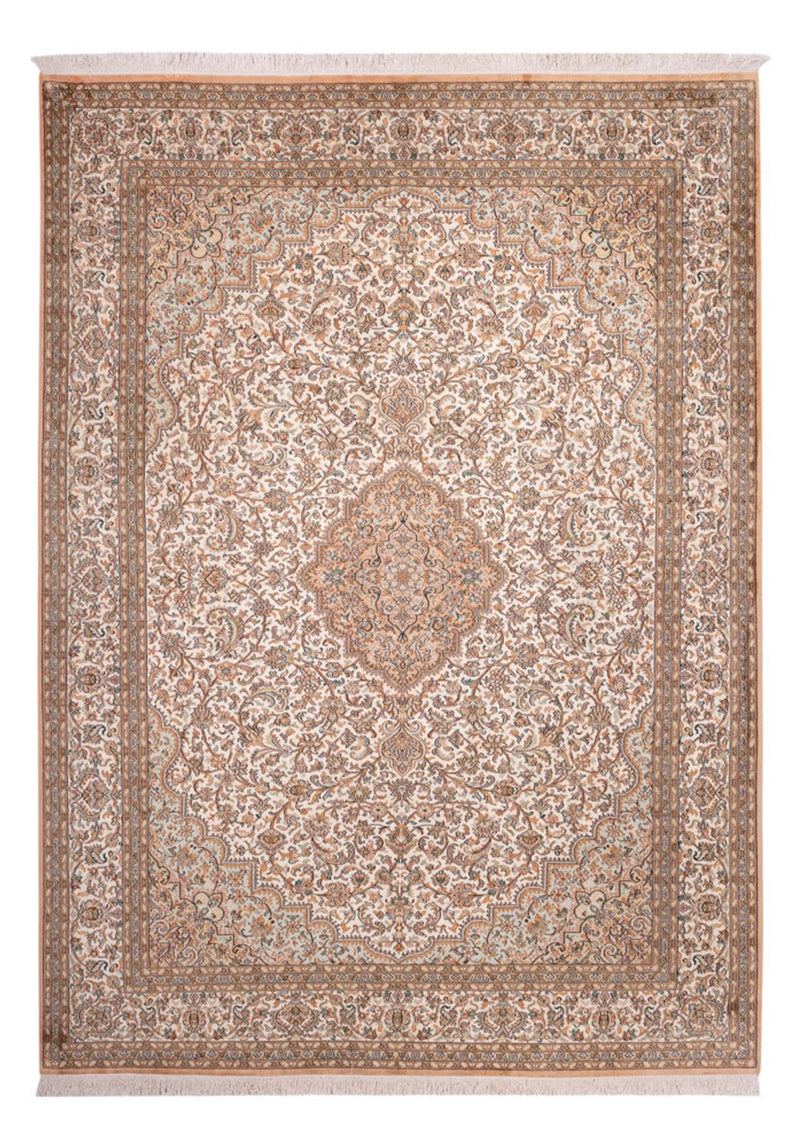 Seda da Caxemira Tapete 290x205cm - Tapete Oriental