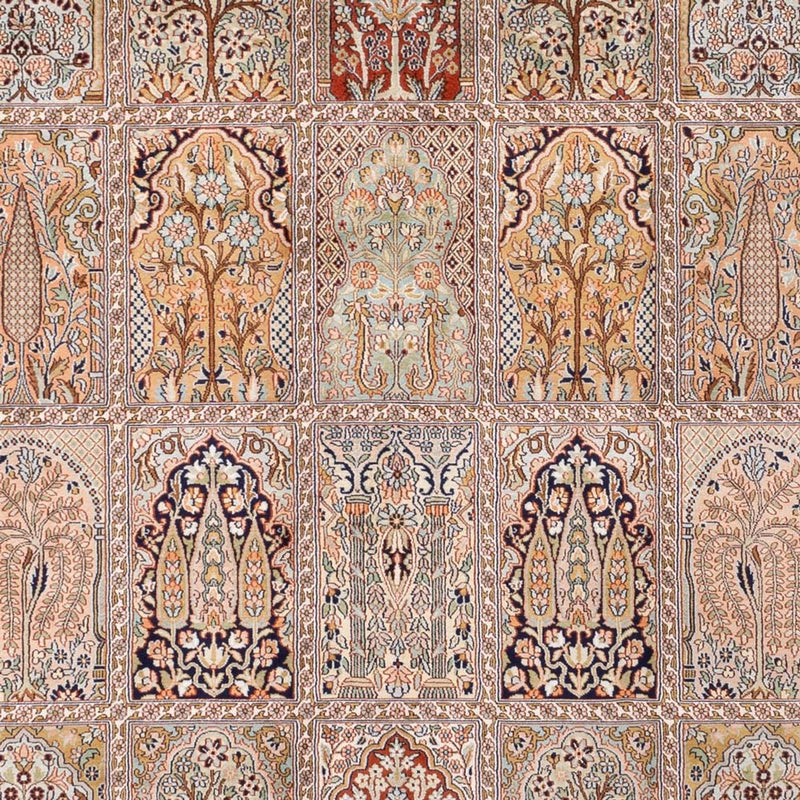 Seda da Caxemira Tapete 308x242cm - Tapete Oriental