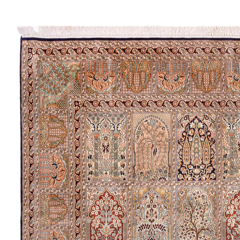 Seda da Caxemira Tapete 308x242cm - Tapete Oriental