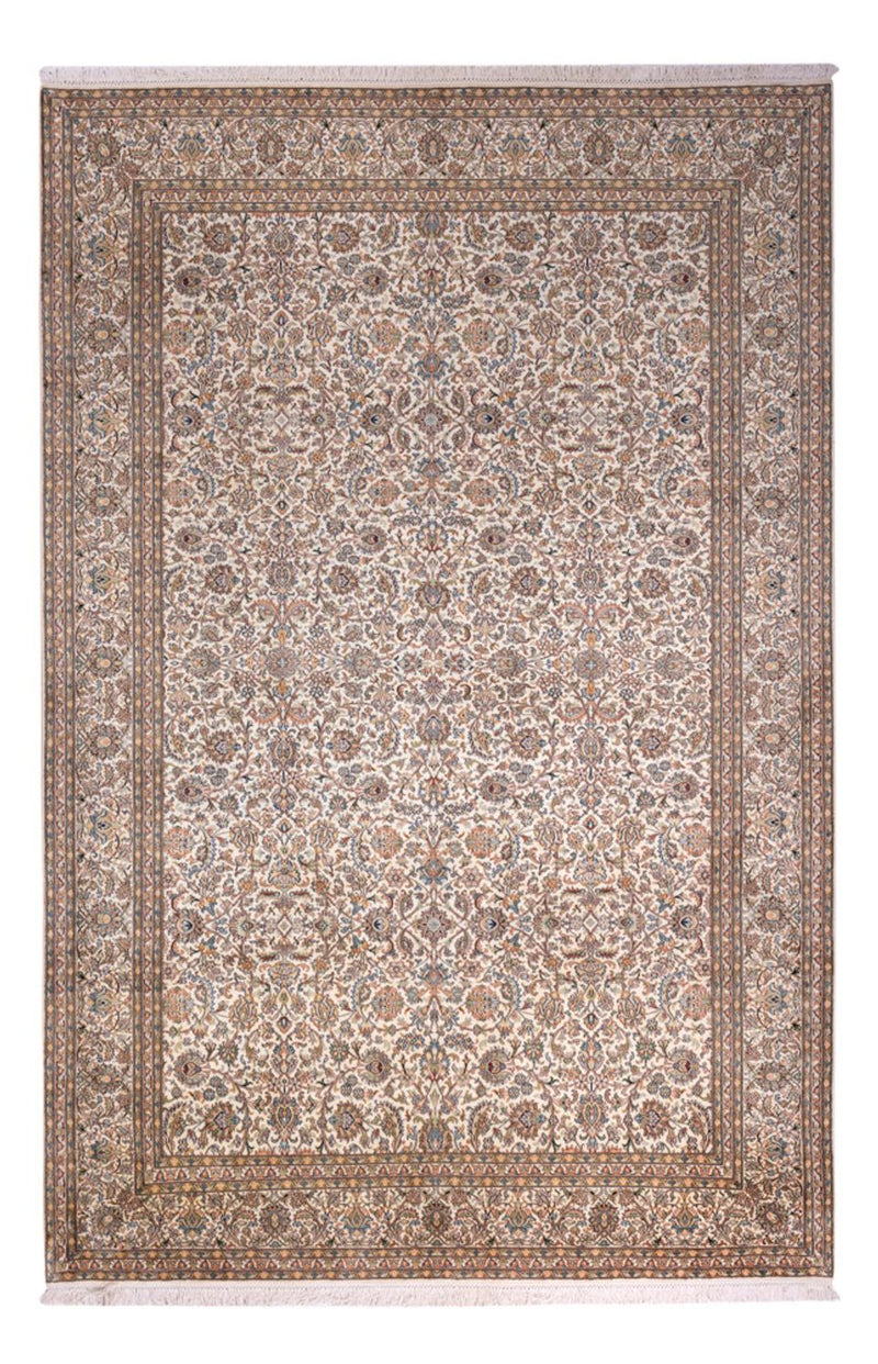 Seda da Caxemira Tapete 326x216cm - Tapete Oriental