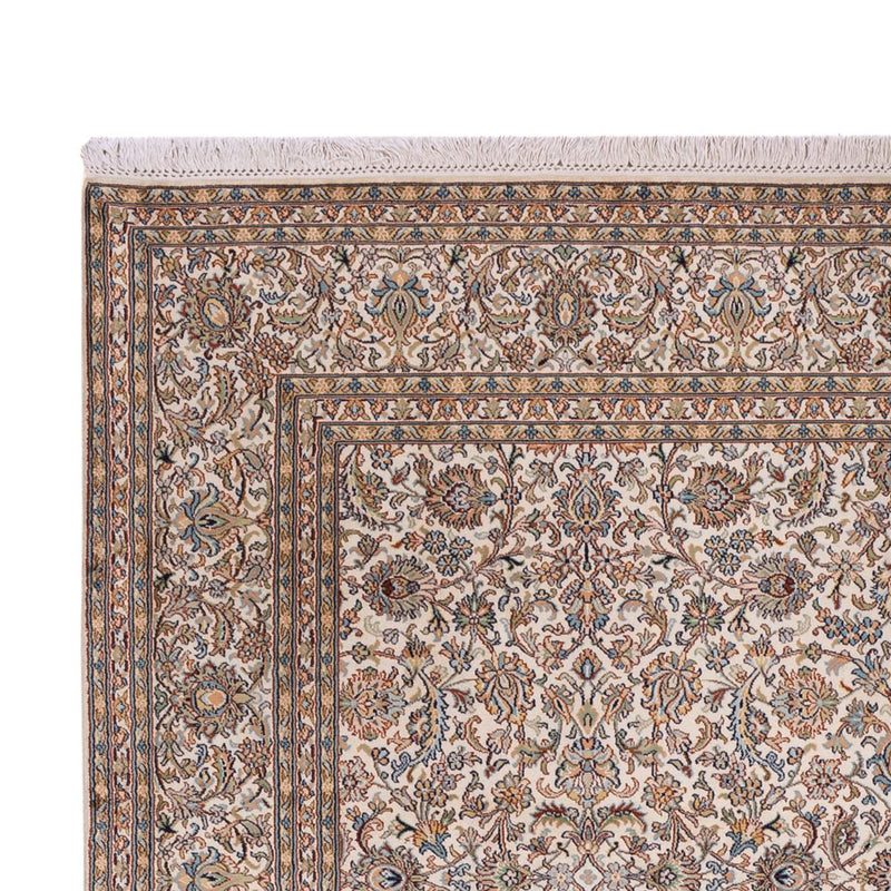 Seda da Caxemira Tapete 326x216cm - Tapete Oriental