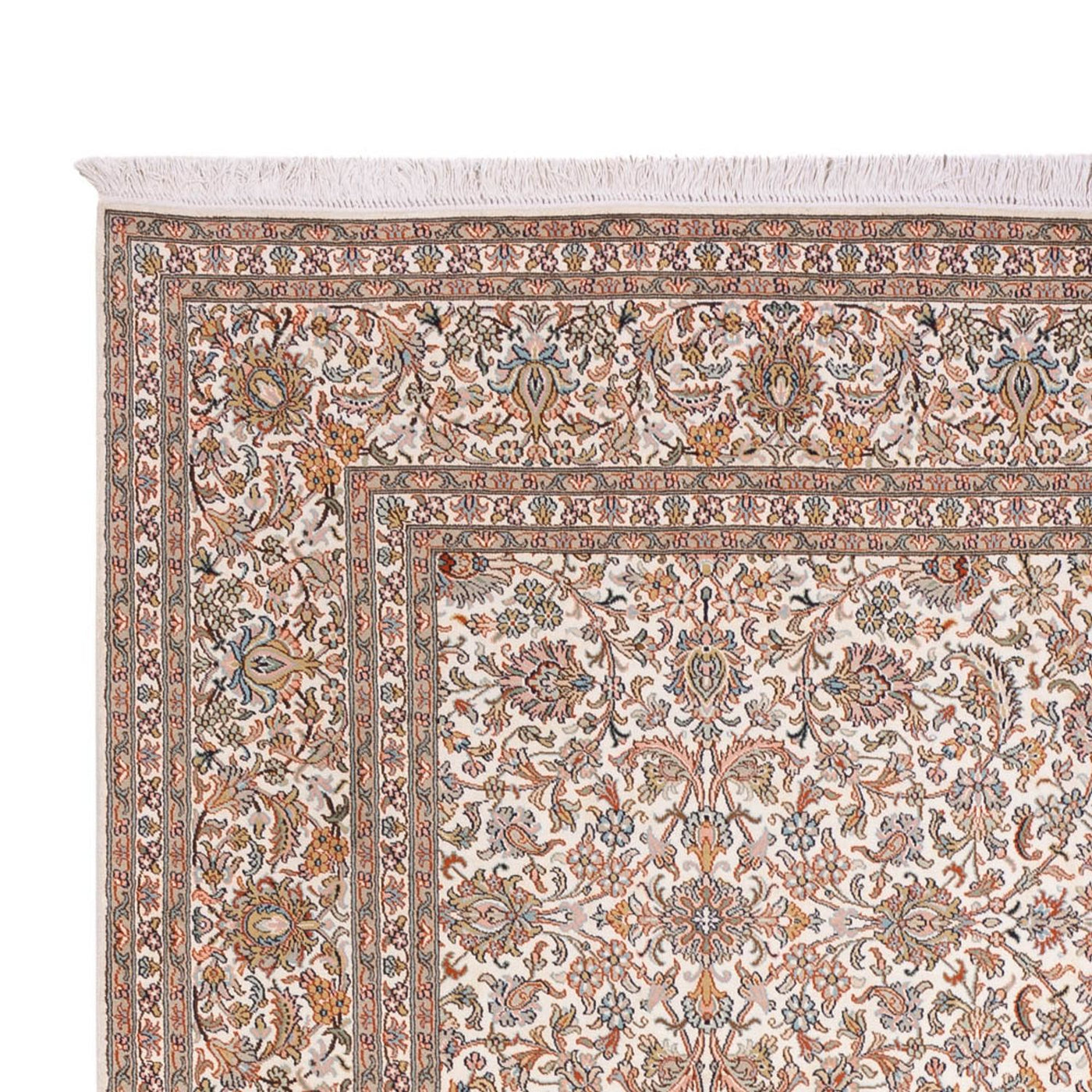 Seda da Caxemira Tapete 318x216cm - Tapete Oriental
