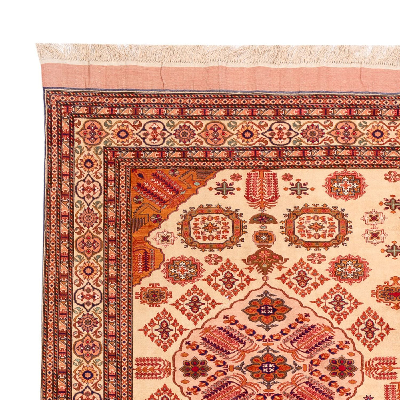 Afghan de seda Tapete 288x217cm - Tapete Oriental
