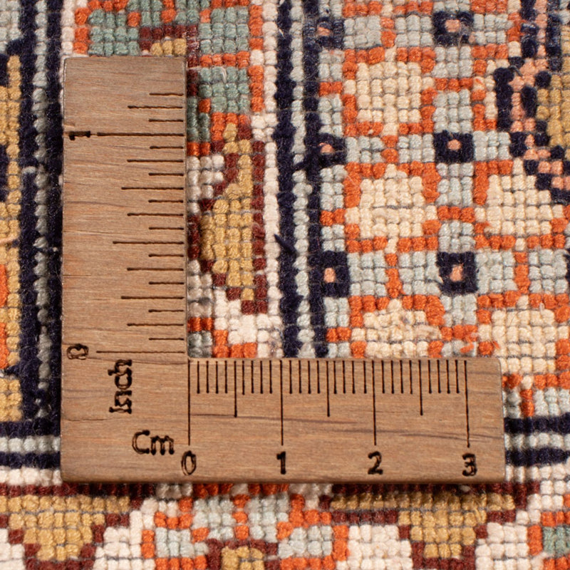 Seda da Caxemira Tapete 317x221cm - Tapete Oriental