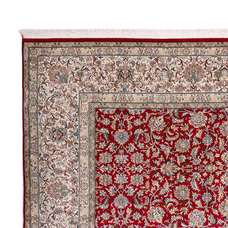 Seda da Caxemira Tapete 216x302cm - Tapete Oriental