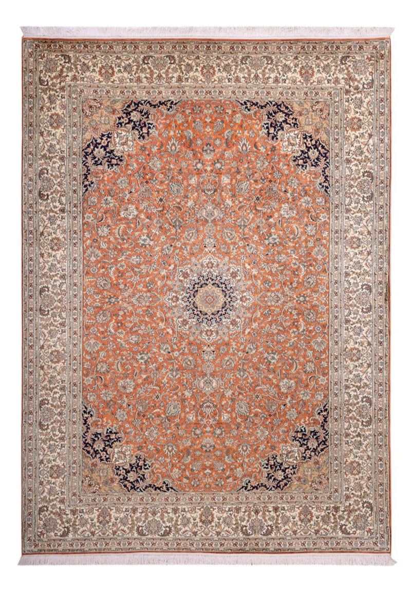 Seda da Caxemira Tapete 220x306cm - Tapete Oriental