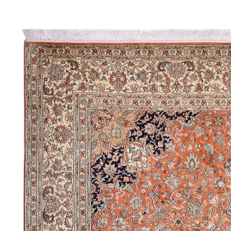 Seda da Caxemira Tapete 220x306cm - Tapete Oriental