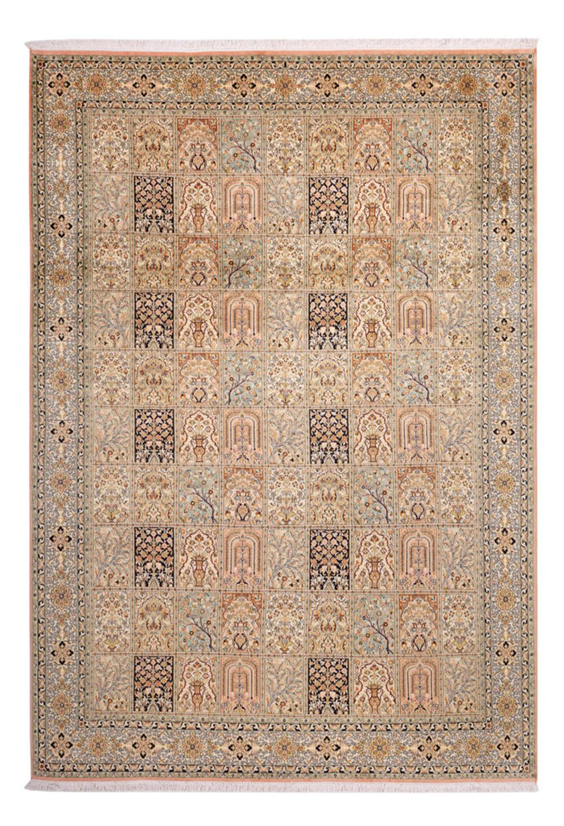 Seda da Caxemira Tapete 316x220cm - Tapete Oriental