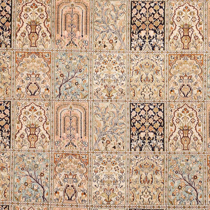 Seda da Caxemira Tapete 316x220cm - Tapete Oriental