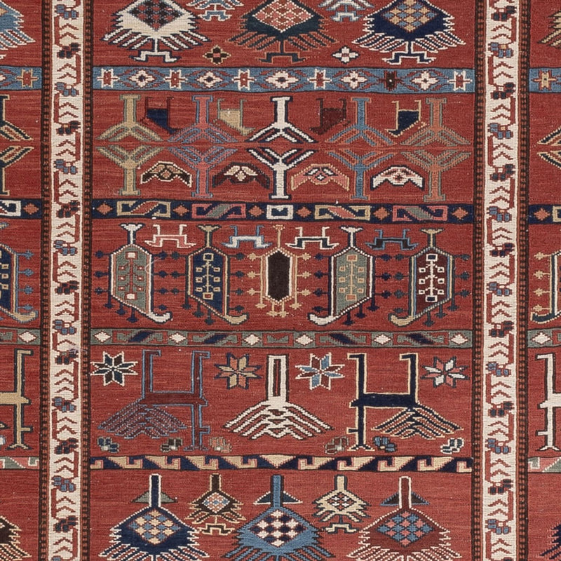 Kilim afegão Tapete 205x192cm