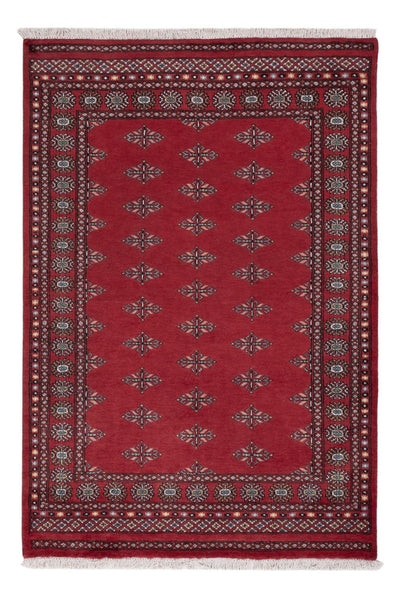 Tapete Paquistão 137x203cm - Tapete Oriental - vermelho