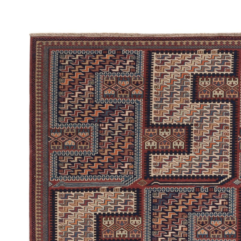 Kilim afegão Tapete 216x152cm