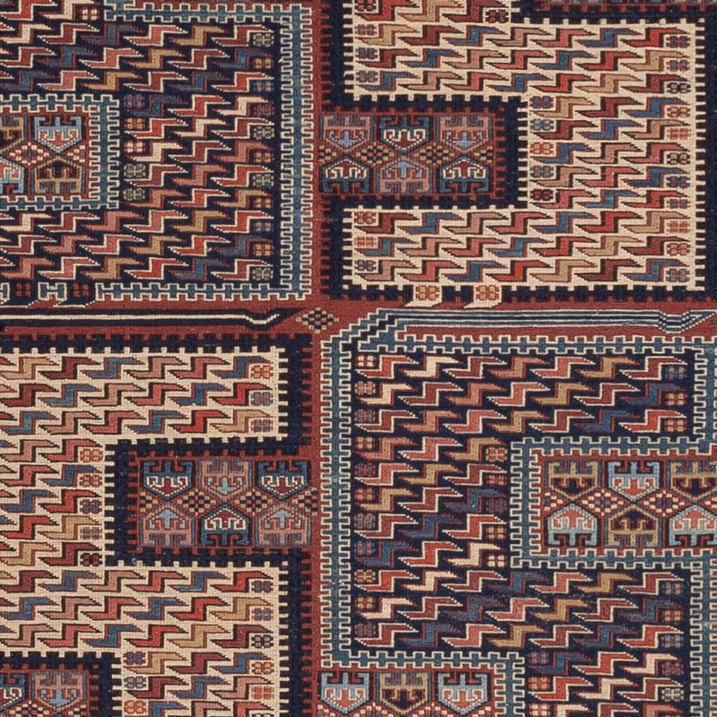 Kilim afegão Tapete 207x165cm