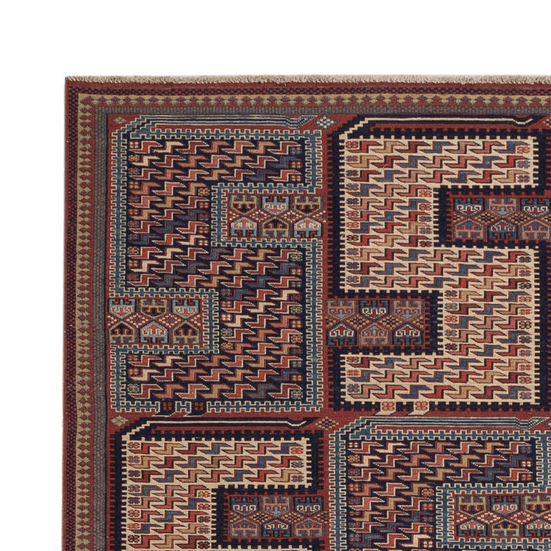 Kilim afegão Tapete 207x165cm
