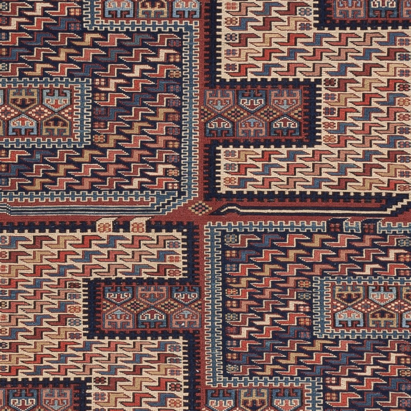 Kilim afegão Tapete 207x165cm