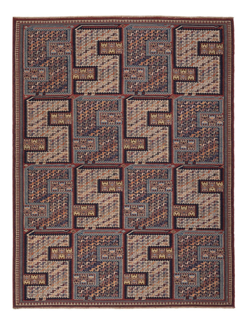 Kilim afegão Tapete 209x166cm