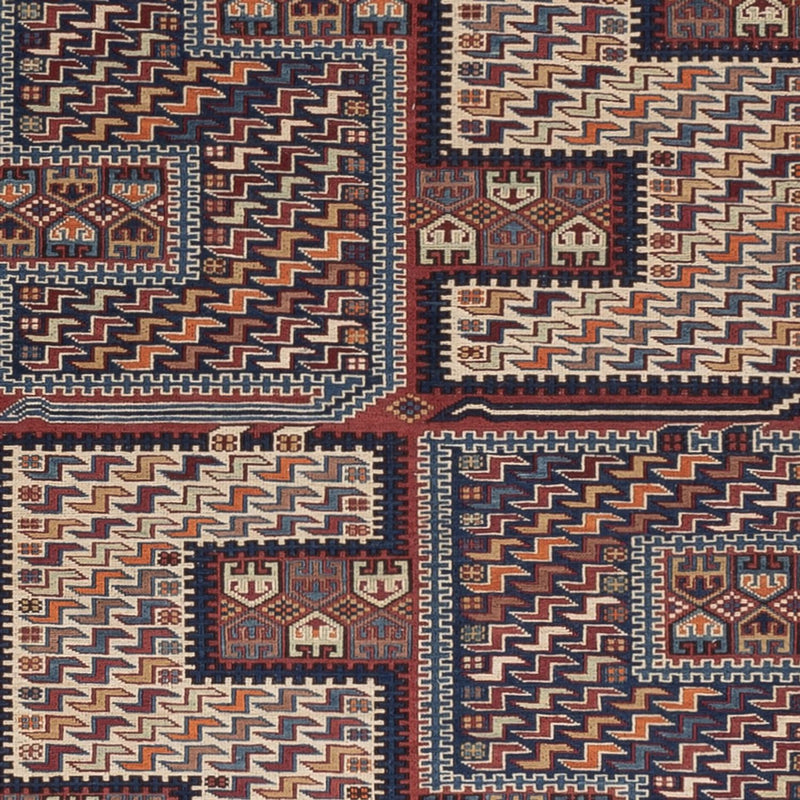 Kilim afegão Tapete 215x159cm