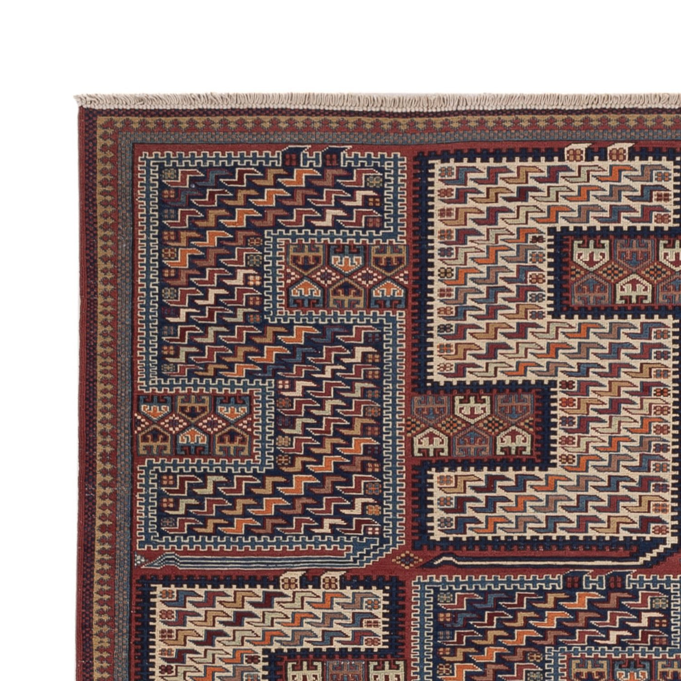 Kilim afegão Tapete 215x159cm