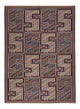 Kilim afegão Tapete 214x155cm
