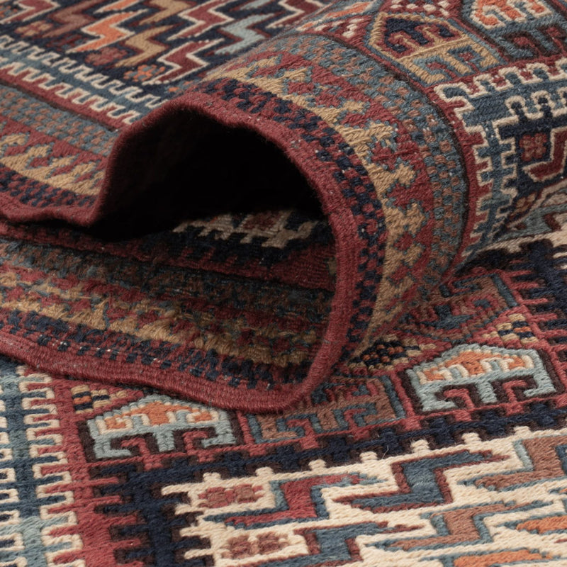 Kilim afegão Tapete 214x155cm