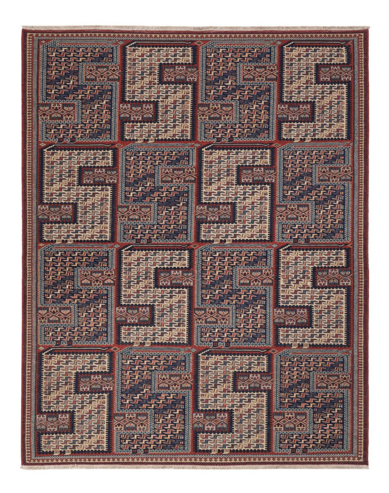Kilim afegão Tapete 208x165cm
