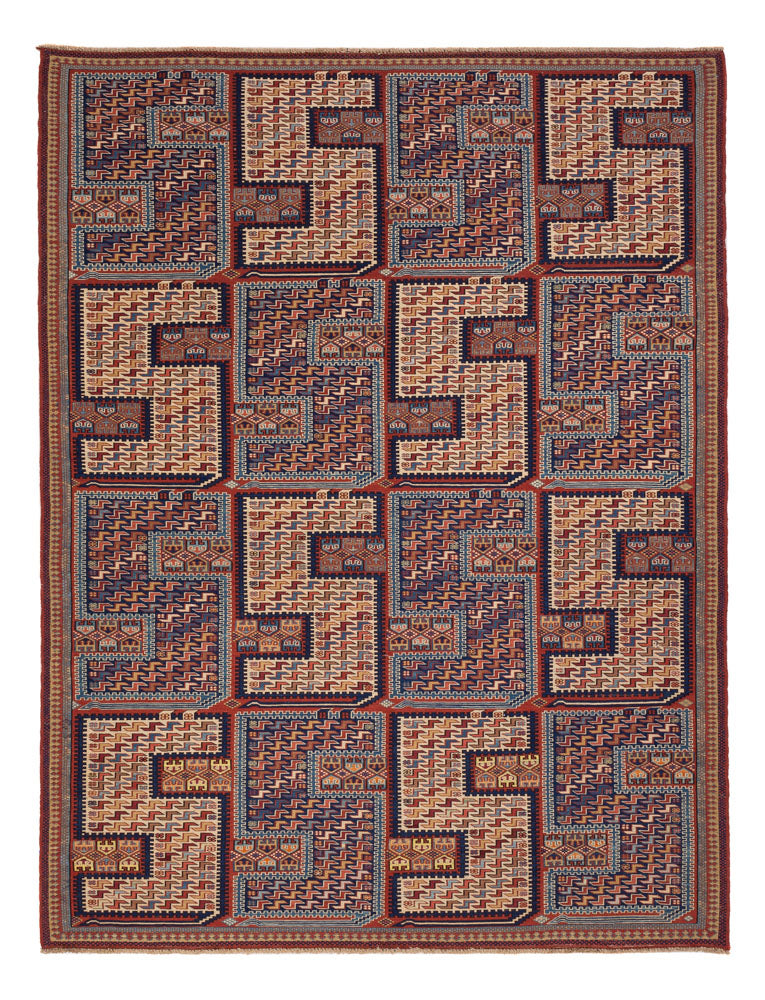 Kilim afegão Tapete 212x170cm