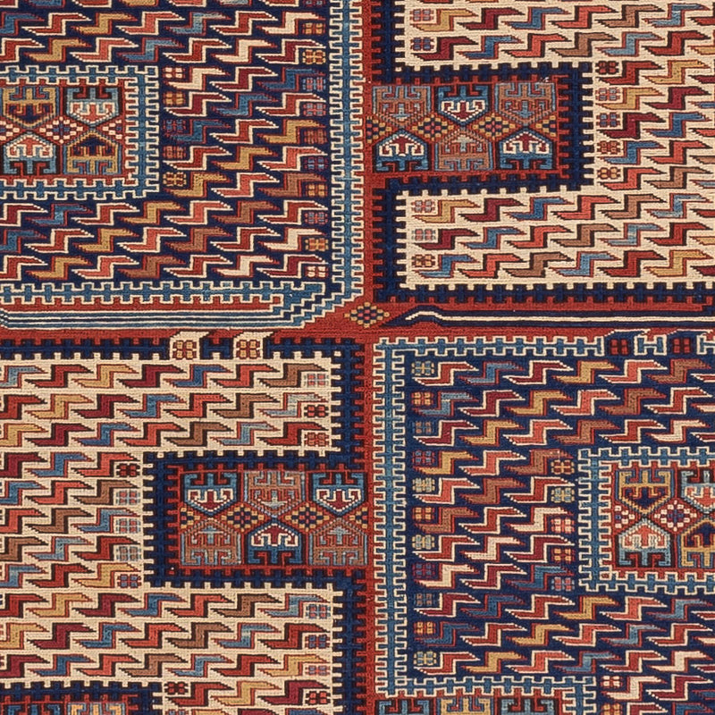 Kilim afegão Tapete 212x170cm