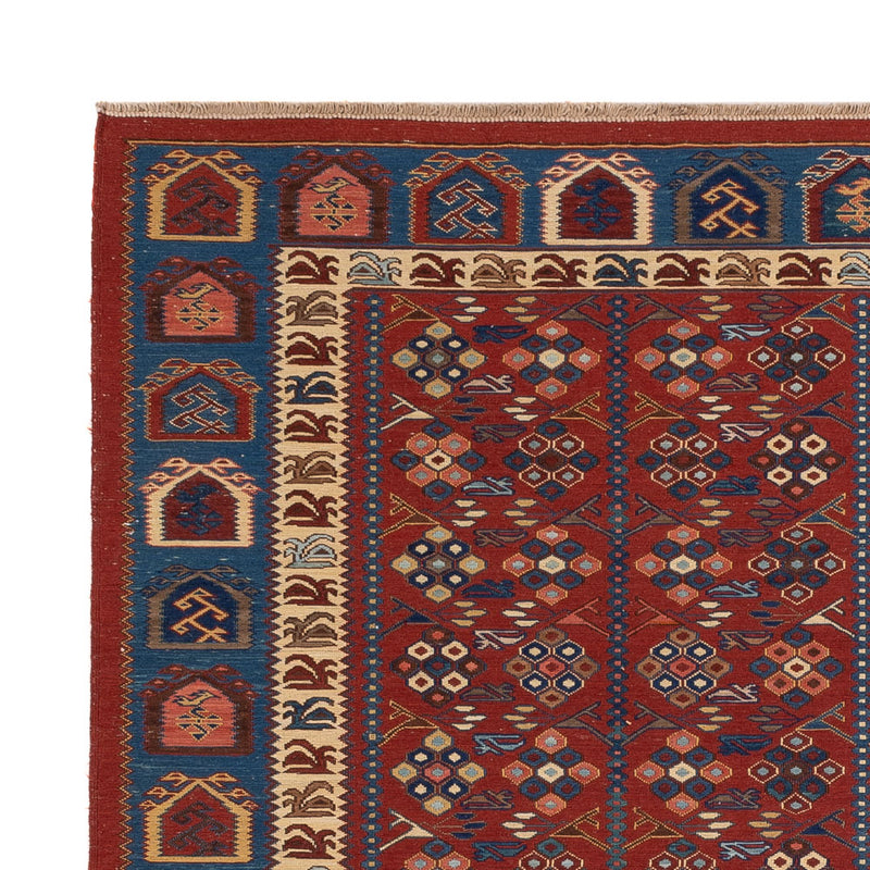 Kilim afegão Tapete 228x175cm