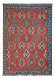 Kilim afegão Tapete 253x177cm
